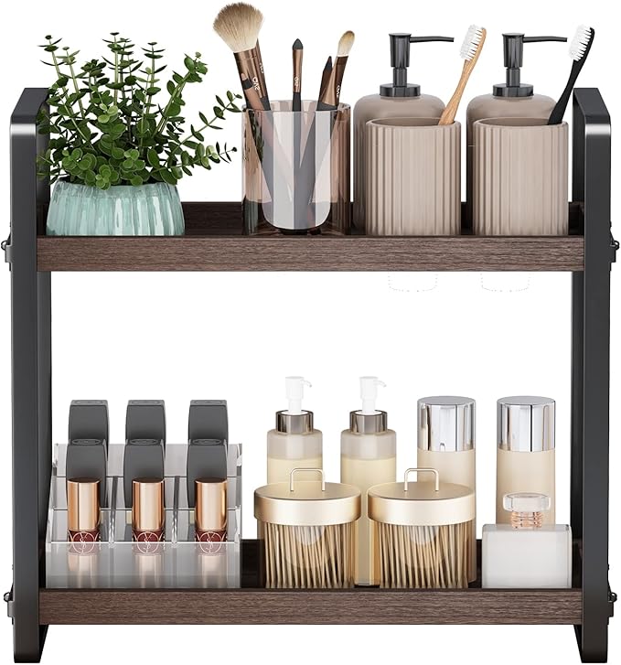 HNRLOY Bathroom Counter Organizer, Bathroom Counter Shelf, Makeup Organizer by Unknown