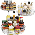 LAMU 3 Pack Lazy Susan Organizer Turntable for Cabinet, 9.25'' 10.6'' 12'' by YourHome-OrganizationHelper