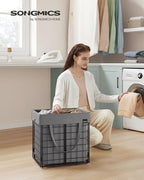 SONGMICS Laundry Hamper, Collapsible, 11 Gal. (50L) - Image 2