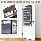 Over The Door Organizer Storage behind Door Hanging Organizer for Nursery - Image 4
