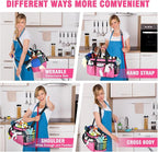 Wearable Cleaning Caddy Bag, Cleaning Caddy Supplies Organizer with Handles for Cleaners & Housekeeper, Under Sink & Car Cleaning Tool Organizers Bag - Image 6