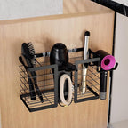 FUNKYLEE 3-in-1 Universal Hair Tool Organizer Wall Mount, Black by FUNKYLEE
