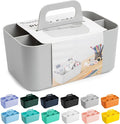 Tiawudi Multipurpose Caddy Organizer, Plastic Caddy with Handle, Stackable Desk Organizer for Stationery, Marker and Pencil, Office Supplies Organizer, Dorm Caddy by Tiawudi