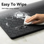 Mateeylife Under Sink Mat Kitchen Waterproof, Silicone Sink Tray 28"X19" - Image 8