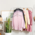 Space Saving Clothes Hangers,6 Tier Non Slip Shirt Hangers Closet Organizer | Space Saving Coat Hanger with Foam Padding,Closet Organizers and Storage for Shirts, Sweaters, Jackets, 2 Pack, Gray - Image 3