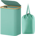 Lifewit 80L Large Laundry Basket with Lid, Removable Bags, Sage Green by Lifewit