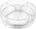 Lazy Susan Organizer, 9 inch Rotating Storage Organizer with Removable Bins by SlowSLog