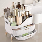 Pajiriona Makeup Organizer with Drawers,Skincare Organizer for Vanity,Storage Box with Handle,Large Cosmetic Display Case for Dresser, Bathroom Countertop - Image 2