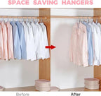 50 PCS Hanger Connector Hooks, Closet Hanging Organizer - Image 2