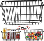 Over the Cabinet Door Organizer 2 Pack, Self Adhesive cabinet door organizer Pantry Door Organizer, Inside Cabinet Storage, Cutting Board Organizer Wall Mounted, Home Organization - Image 2