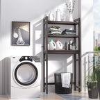 Homykic Over The Toilet Storage, 3-Tier Bamboo Bathroom Shelf, Espresso - Image 9