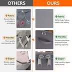 Lifewit Shoe Storage Organizer for Closet, Holder Box, 1 Pack, Gray - Image 7
