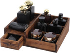 Bathroom Counter Organizer, Cologne Organizer for Men, Desk Storage by ForestAngle