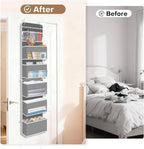 Over the Door Organizer, Large Pocket Hanging Storage with 40lb Capacity - Image 6