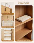 KMSCO Over The Door Organizer 6 Large +13 Mesh Side Pockets - Image 7