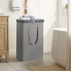 WOWLIVE 100L Laundry Hamper with Lid, Tall Dirty Laundry Basket for Dorm - Image 3