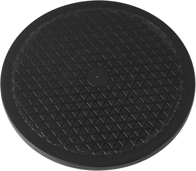 12 Inch Heavy Duty Rotating Swivel Stand - Lazy Susan with Steel Ball Bearings for Model Base/Rotating Plants/Crafts Stand Monitor/TV/Monitors/Potted Plants (360˚ Rotation) by HSTECH
