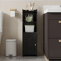Hzuaneri Bathroom Storage Cabinet, Narrow Toilet Paper Cabinets with Doors by Hzuaneri