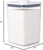 OXO Good Grips POP Container - 4.4 Qt/4.2 L,Airtight Food Storage Containers,(Pack of 4) - Image 18