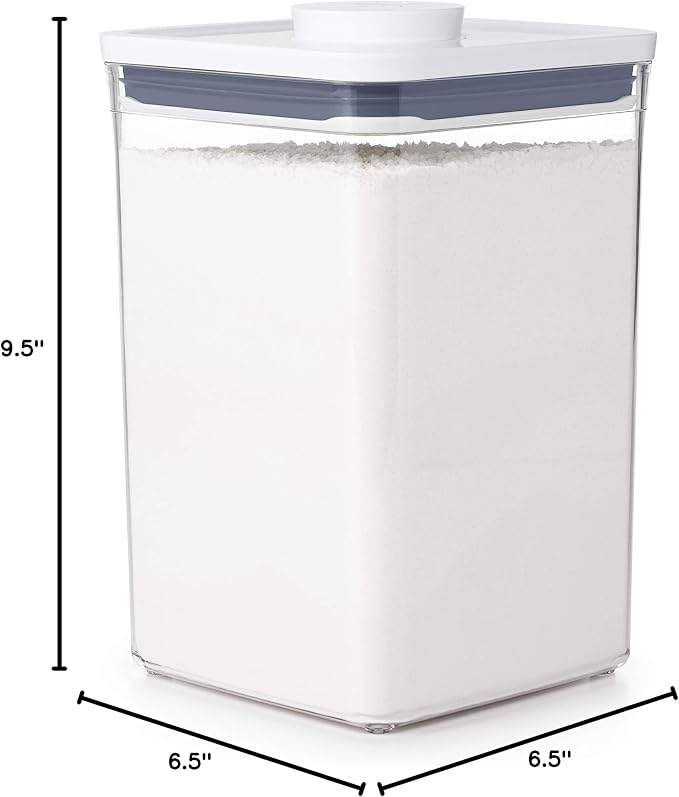 OXO Good Grips POP Container - 4.4 Qt/4.2 L,Airtight Food Storage Containers,(Pack of 4) - Image 18