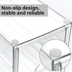 Prsildan Acrylic Drawer Makeup Organizer with 4 Drawers - Image 6