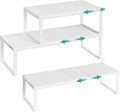 SONGMICS Spice Rack, Expandable Kitchen Countertop Shelf, Steel by Unknown