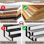 4Tier Wood Perfume Organizer, Cologne Makeup Stand - Image 6