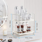 FSyueyun 2-Tier Bathroom Countertop Organizer, Makeup Organizer for Vanity - Image 2