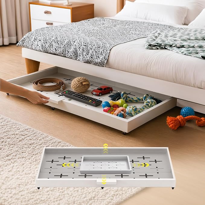 Fokyfok Under Bed Drawers,Under Bed Storage,Under Couch Drawer,1PC by Fokyfok