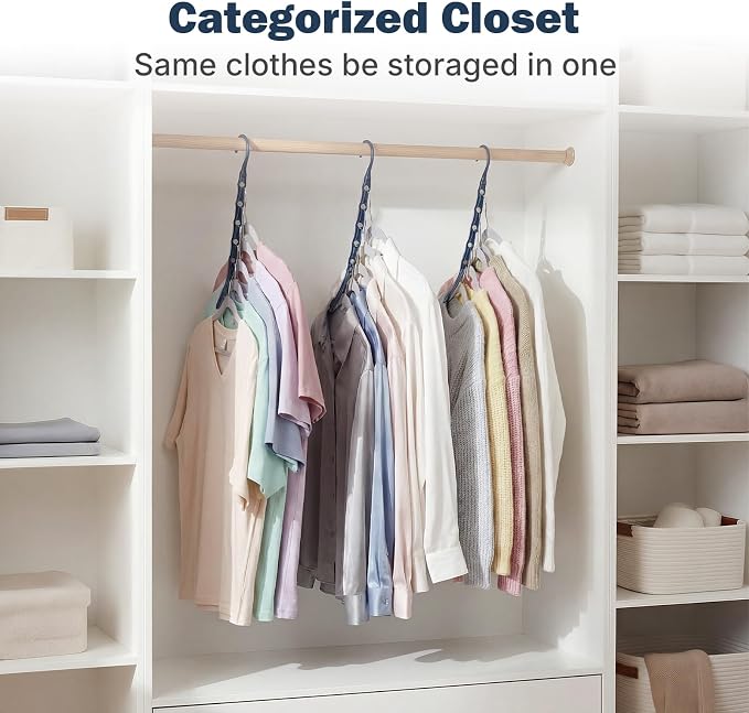 HOUSE DAY Closet Organizers - Modular Closet Organizer Systems 10 Pack - Image 3