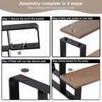 4Tier Wood Perfume Organizer, Cologne Makeup Stand - Image 5