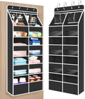 Univivi Upgraded Over the Door Organizer for Baby Nursery, Black, 5-Shelf by Univivi