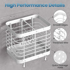 Luxspire Toothbrush Holders for Bathroom, Stainless Steel, 2 Slots, White - Image 5