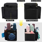 Wearable Large Cleaning Caddy Bag for Housekeepers (Black) - Image 5