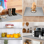 SIKADEER Waterproof Under Sink Mat 34" x 22", Silicone Mat Kitchen liner - Image 8