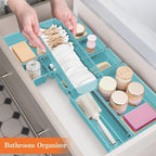 SpaceHacks 25 PCS Plastic Drawer Organizer, 4-Size Versatile Organizer Trays & storage Bins - Image 6
