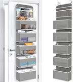 Over The Door Organizer Storage behind Door Hanging Organizer for Nursery by WiseLife