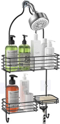 SMARTAKE Hanging Shower Head Caddy, Shower Shelf Organizer, Black by SMARTAKE