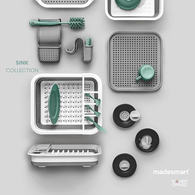madesmart Over Door Cabinet Organizer, Frost - Image 7