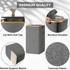 BALEINE 100L Laundry Hamper with Lid, Large Laundry Basket Bin - Image 3