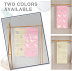 26-Pocket Hanging Closet Organizer for Socks and Underwear, Beige - Image 7