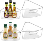 JEISSLIA Lazy Susan Cabinet Organizer Bins for 26"/ 28"/ 32" Diameter by JEISSLIA