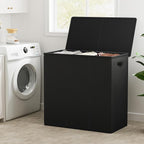 WOWLIVE 180L Laundry Hamper 3 Section, Large Laundry Basket with Lid - Image 2