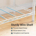 VIPEK V5 Medium Freestanding Clothes Rack, Modular Closet System, White - Image 6