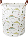 NTAOHAMPER Dinosaur Laundry Hamper, laundry Basket, Waterproof Storage Bin for Bedroom, Clothes Organizer Basket, Room Decor(Light Dinosaur) by NTAOHAMPER