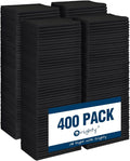 Orighty Microfiber Cleaning Cloth Bulk, 400 Pack Black Shop Towels by AllRightinOrighty