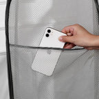 2 Laundry Baskets, pop-up Laundry Baskets, Foldable mesh Laundry Baskets (Each with 2 Reinforced Handles)…, Blue - Image 4