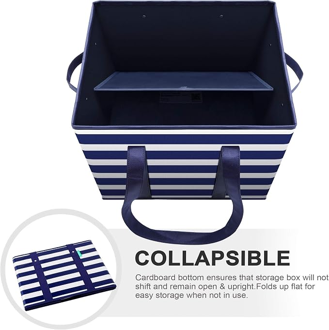 Reusable Grocery Bags 3 Pack, Foldable & Water Resistant Shopping Bags - Image 6