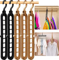 Closet Organizers and Storage,College Dorm Room Essentials, Multifunctional Organizer Magic Space Saving Hangers with 9 Holes Storage Organization for Wardrobe by HEYHOUSE