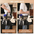 SCAVATA Compact Wearable Cleaning Caddy with Handle & Shoulder Straps - Image 6